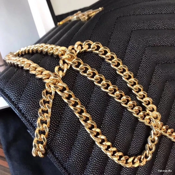CHAIN MATELASSÉ CASSANDRE YSL WALLET 0717
